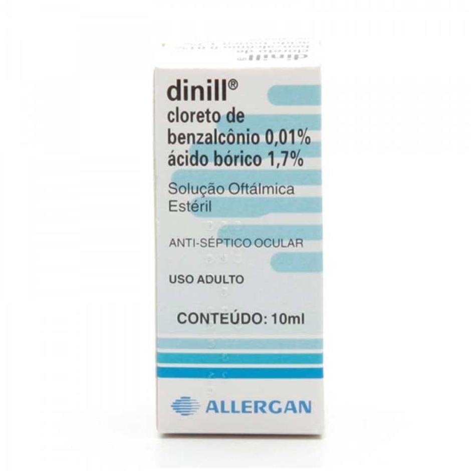 Dinill 0,01% + 1,7% Solução Oftálmica 10ml — Qualidoc