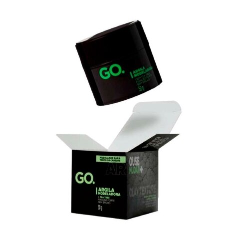 Argila Modeladora Capilar GO. Tea Tree Anto-frizz 50g — Qualidoc