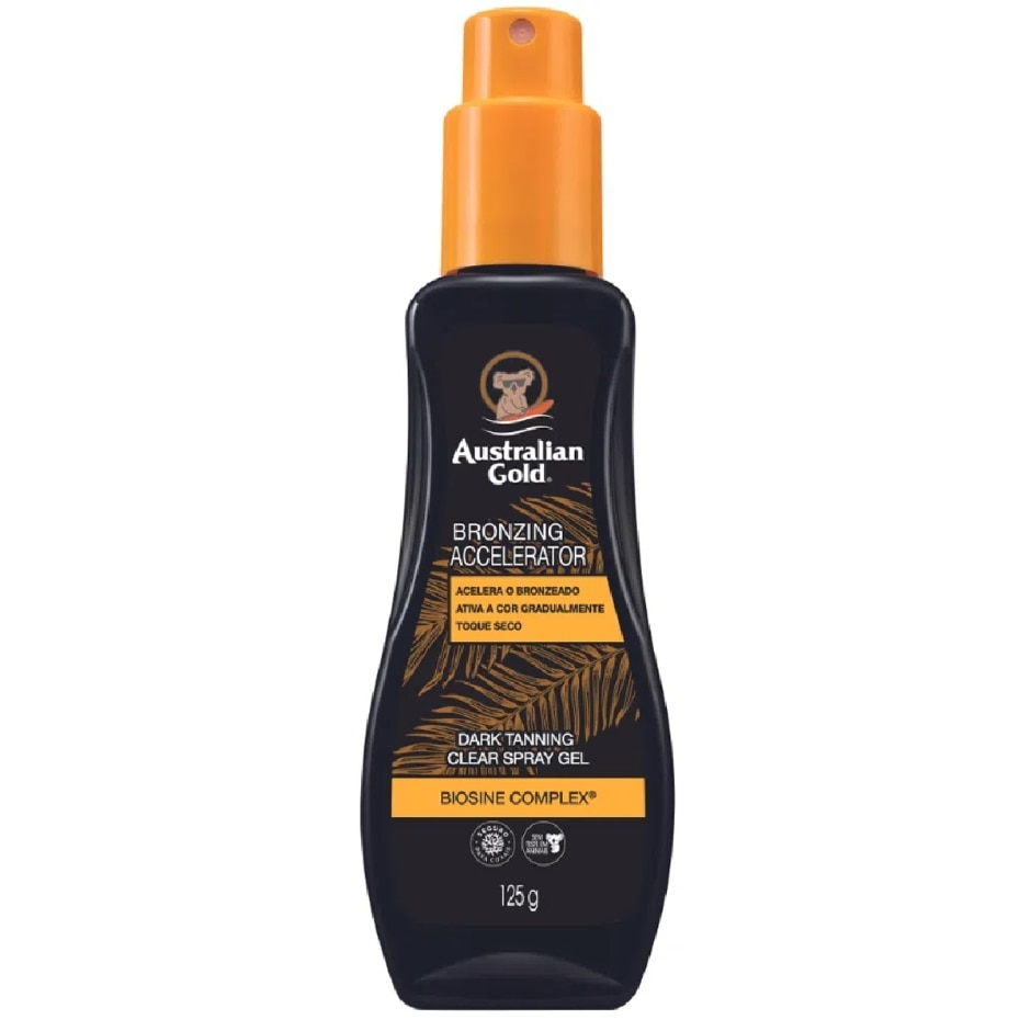 Gel Spray Acelerador de Bronzeamento Australian Gold Dark Tanning